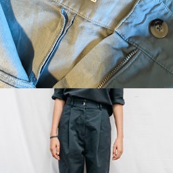 Aurelie Lecuyer Tie-Waist Pants / Trousers Linen / Cotton Material - Picture 2 of 11